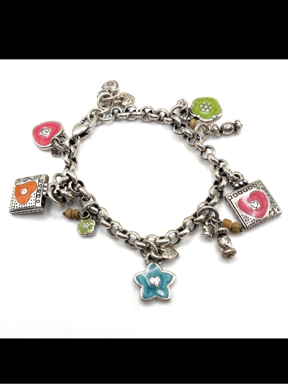 Brighton Havana Retired Charm Bracelet